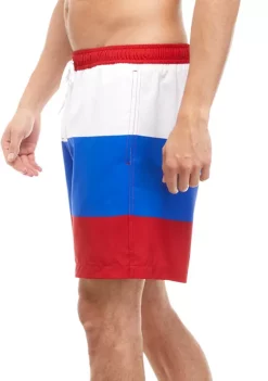 Buy 🎁 Ocean + Coast® Color Block Swim Trunks 🔥 -Ocean + Coast® Sales Store Belk 1012