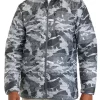 Promo 🛒 Ocean + Coast® Big & Tall Camo Print Puffer Jacket 🔔