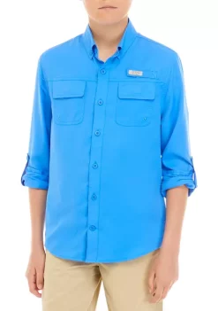 Cheap 👏 Ocean + Coast® Boys 8-20 Long Sleeve Fishing 👚 Shirt ✔️ -Ocean + Coast® Sales Store Belk 1084