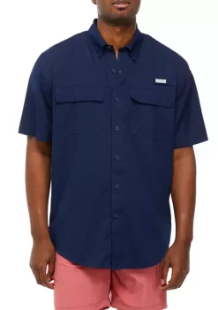 Budget 😀 Ocean + Coast® Men's Short Sleeve Fishing 👕 Shirt 🛒 -Ocean + Coast® Sales Store Belk 1128