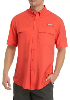 Budget 😀 Ocean + Coast® Men's Short Sleeve Fishing 👕 Shirt 🛒 -Ocean + Coast® Sales Store Belk 1129