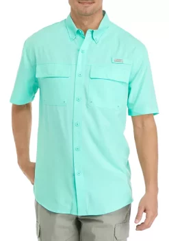 Budget 😀 Ocean + Coast® Men's Short Sleeve Fishing 👕 Shirt 🛒 -Ocean + Coast® Sales Store Belk 1131