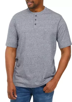 Buy ⭐ Ocean + Coast® Big & Tall Short Sleeve Henley 👕 Shirt 🔥 -Ocean + Coast® Sales Store Belk 1140