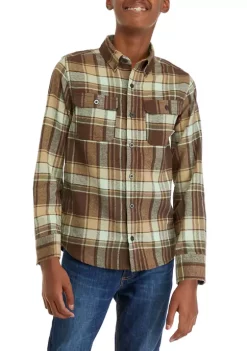 Cheapest ✔️ Ocean + Coast® Boys 8-20 Long Sleeve Plaid Flannel 👚 Shirt 🛒 -Ocean + Coast® Sales Store Belk 1154
