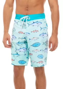 Top 10 🔥 Ocean + Coast® Printed Board Shorts ❤️ -Ocean + Coast® Sales Store Belk 119