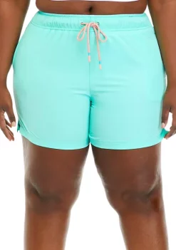 Brand new 🤩 Ocean + Coast® Plus Size Mid Rise 5 Inch Board Shorts ⭐ -Ocean + Coast® Sales Store Belk 1245