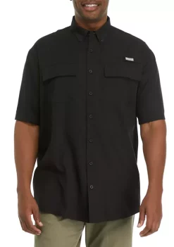 Best Sale 🤩 Ocean + Coast® Big & Tall Short Sleeve Fishing 👕 Shirt 👏 -Ocean + Coast® Sales Store Belk 1330