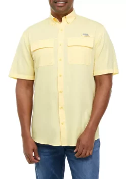 Best Sale 🤩 Ocean + Coast® Big & Tall Short Sleeve Fishing 👕 Shirt 👏 -Ocean + Coast® Sales Store Belk 1332