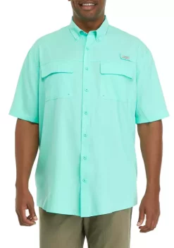 Best Sale 🤩 Ocean + Coast® Big & Tall Short Sleeve Fishing 👕 Shirt 👏 -Ocean + Coast® Sales Store Belk 1333