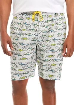 Budget 🔔 Ocean + Coast® Big & Tall Print Pajama Shorts 😉