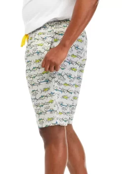 Budget 🔔 Ocean + Coast® Big & Tall Print Pajama Shorts 😉 -Ocean + Coast® Sales Store Belk 1397