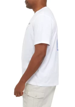 Budget 🎉 Ocean + Coast® Big & Tall White Fish Graphic T-Shirt 🛒 -Ocean + Coast® Sales Store Belk 1404