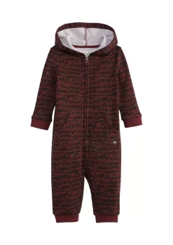 Budget 🤩 Ocean + Coast® Baby Boys Long Sleeve Printed Fleece Romper 😉 -Ocean + Coast® Sales Store Belk 1440