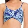 Brand new 😉 Ocean + Coast® Jungle Escape Crossover Bra Swim Top 💯