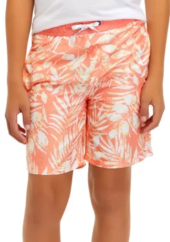 Cheap 🌟 Ocean + Coast® Boys 8-20 Printed Swim Trunks 😍 -Ocean + Coast® Sales Store Belk 1472