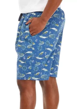 Brand new 😍 Ocean + Coast® Big & Tall Print Pajama Shorts 😉 -Ocean + Coast® Sales Store Belk 1492