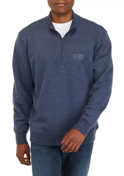 Outlet ⭐ Ocean + Coast® Fleece Quarter Zip Sweatshirt 👍 -Ocean + Coast® Sales Store Belk 156