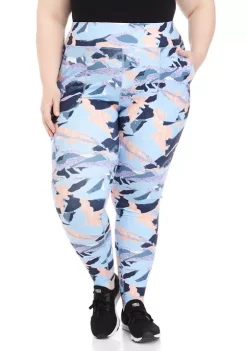 New 😍 Ocean + Coast® Plus Size Full Length Printed Cargo Leggings 🛒