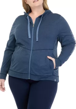 Coupon ❤️ Ocean + Coast® Plus Size Lightweight Full Zip Washed Hoodie 😀 -Ocean + Coast® Sales Store Belk 1602