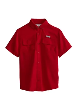 Promo ❤️ Ocean + Coast® Boys 8-20 Short Sleeve Fishing 👕 Shirt 🥰 -Ocean + Coast® Sales Store Belk 1618