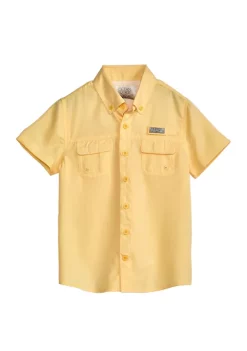 Promo ❤️ Ocean + Coast® Boys 8-20 Short Sleeve Fishing 👕 Shirt 🥰 -Ocean + Coast® Sales Store Belk 1619