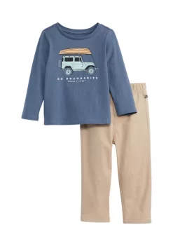 Cheapest ⭐ Ocean + Coast® Baby Boys Graphic T-Shirt and Pants Set 🌟 -Ocean + Coast® Sales Store Belk 1644