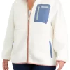 Discount 👏 Ocean + Coast® Plus Size Sherpa Full Zip Jacket ⭐