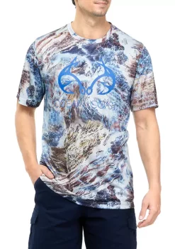 Best deal 🛒 Ocean + Coast® X RealTree Short Sleeve Performance Aspect T-Shirt 🔔 -Ocean + Coast® Sales Store Belk 1701