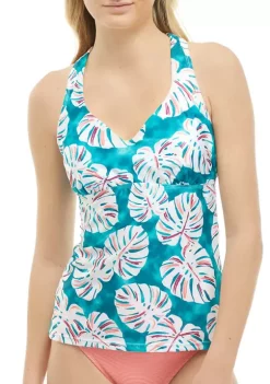 Coupon ✔️ Ocean + Coast® Oasis V-Neck Tankini Swim Top 🌟