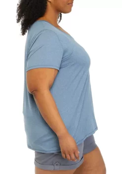 Wholesale ⭐ Ocean + Coast® Plus Size Short Sleeve V-Neck T-Shirt 😉 -Ocean + Coast® Sales Store Belk 1763
