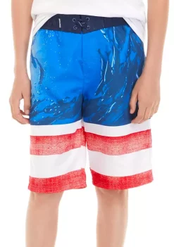 Budget 🌟 Ocean + Coast® Boys 8-20 Swim Trunks 😍 -Ocean + Coast® Sales Store Belk 1809
