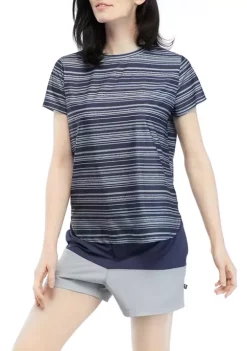 New ✔️ Ocean + Coast® Short Sleeve Printed Knit Rash Guard ❤️