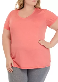 Best deal 🎉 Ocean + Coast® Plus Size V-Neck Solid T-Shirt ✔️ -Ocean + Coast® Sales Store Belk 1937