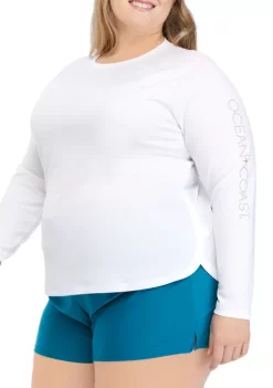 Coupon 😀 Ocean + Coast® Long Sleeve UPF Knit Top 🤩 -Ocean + Coast® Sales Store Belk 1970