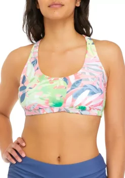 Best Pirce 🥰 Ocean + Coast® Tropical Print Swim Bra 🤩 -Ocean + Coast® Sales Store Belk 1984