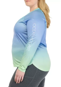 Top 10 😀 Ocean + Coast® Plus Size Long Sleeve UPF Knit Top ✔️ 7 Top 10 😀 Ocean + Coast® Plus Size Long Sleeve UPF Knit Top ✔️ -Ocean + Coast® Sales Store Belk 2033