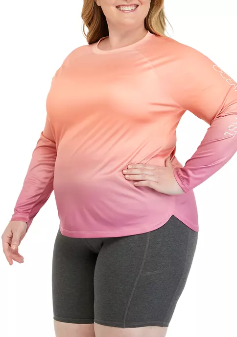 Top 10 😀 Ocean + Coast® Plus Size Long Sleeve UPF Knit Top ✔️ 5 Top 10 😀 Ocean + Coast® Plus Size Long Sleeve UPF Knit Top ✔️ - Image 5