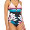 Cheap 👍 Ocean + Coast® Tropical Print One-Piece 🩱 Swimsuit ✔️
