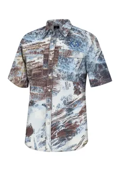 Outlet ⌛ Ocean + Coast® X RealTree Camouflage Button Up 👕 Shirt 🎁 -Ocean + Coast® Sales Store Belk 2097