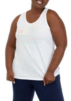 Cheapest 🎁 Ocean + Coast® Plus Size Racerback Graphic Tank 🤩 -Ocean + Coast® Sales Store Belk 2102