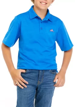 Best Pirce 🧨 Ocean + Coast® Boys 8-20 Short Sleeve Fishing Polo 🛒 -Ocean + Coast® Sales Store Belk 2114
