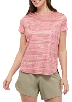 Best reviews of 🤩 Ocean + Coast® 👩 Women's Short Sleeve Geometric Print T-Shirt 😀 -Ocean + Coast® Sales Store Belk 2129
