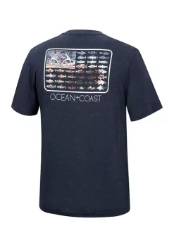 Best reviews of 🛒 Ocean + Coast® Big & Tall Navy Short Sleeve Graphic T-Shirt 🎉 -Ocean + Coast® Sales Store Belk 2133