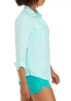 Coupon 😀 Ocean + Coast® 👩 Women's Long Sleeve Fishing 👕 Shirt 🔔 -Ocean + Coast® Sales Store Belk 2144