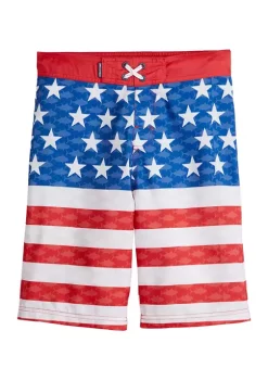 Cheap 🌟 Ocean + Coast® Boys 8-20 Printed Board Shorts 👍