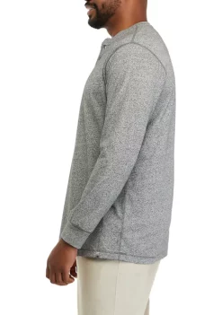 Brand new 🔔 Ocean + Coast® Big & Tall Long Sleeve Jaspe Henley 👚 Shirt 🤩 -Ocean + Coast® Sales Store Belk 221