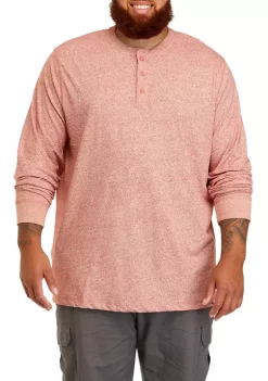 Brand new 🔔 Ocean + Coast® Big & Tall Long Sleeve Jaspe Henley 👚 Shirt 🤩 -Ocean + Coast® Sales Store Belk 227