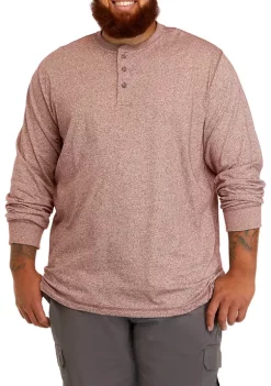 Brand new 🔔 Ocean + Coast® Big & Tall Long Sleeve Jaspe Henley 👚 Shirt 🤩 -Ocean + Coast® Sales Store Belk 230