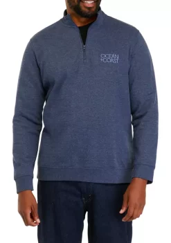 Best reviews of 🎁 Ocean + Coast® Big & Tall Fleece Quarter Zip 👚 Shirt 👏 -Ocean + Coast® Sales Store Belk 254