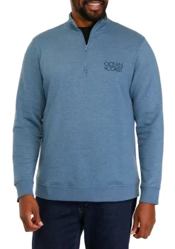 Best reviews of 🎁 Ocean + Coast® Big & Tall Fleece Quarter Zip 👚 Shirt 👏 -Ocean + Coast® Sales Store Belk 255